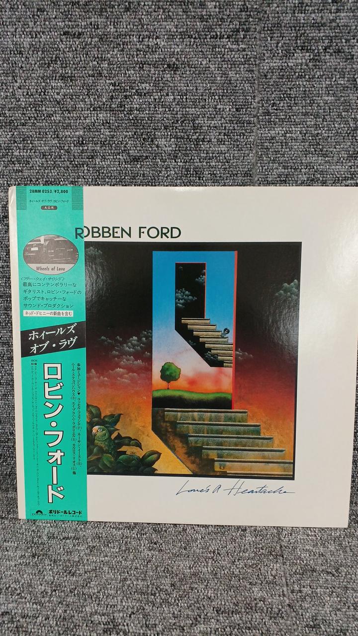 Polydor Sample Disc Unused Record Robin Ford Wheels of Love