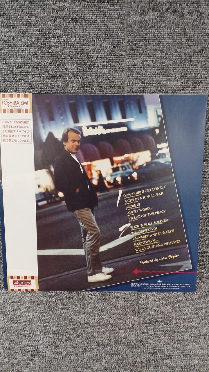 TOSHIBA EMI Sample Disc Unused Record Glenn Sherlock Sin of Peace