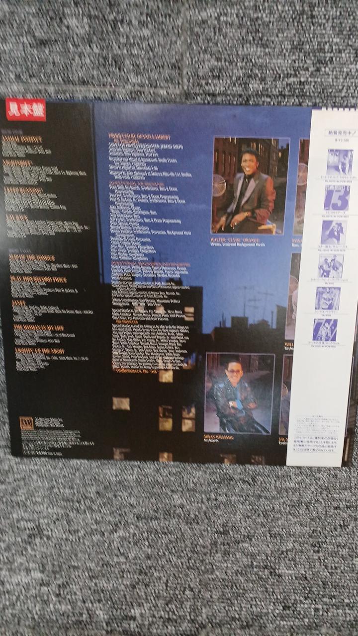 VICTOR Sample Disc Unused Record Commodores Night Shift