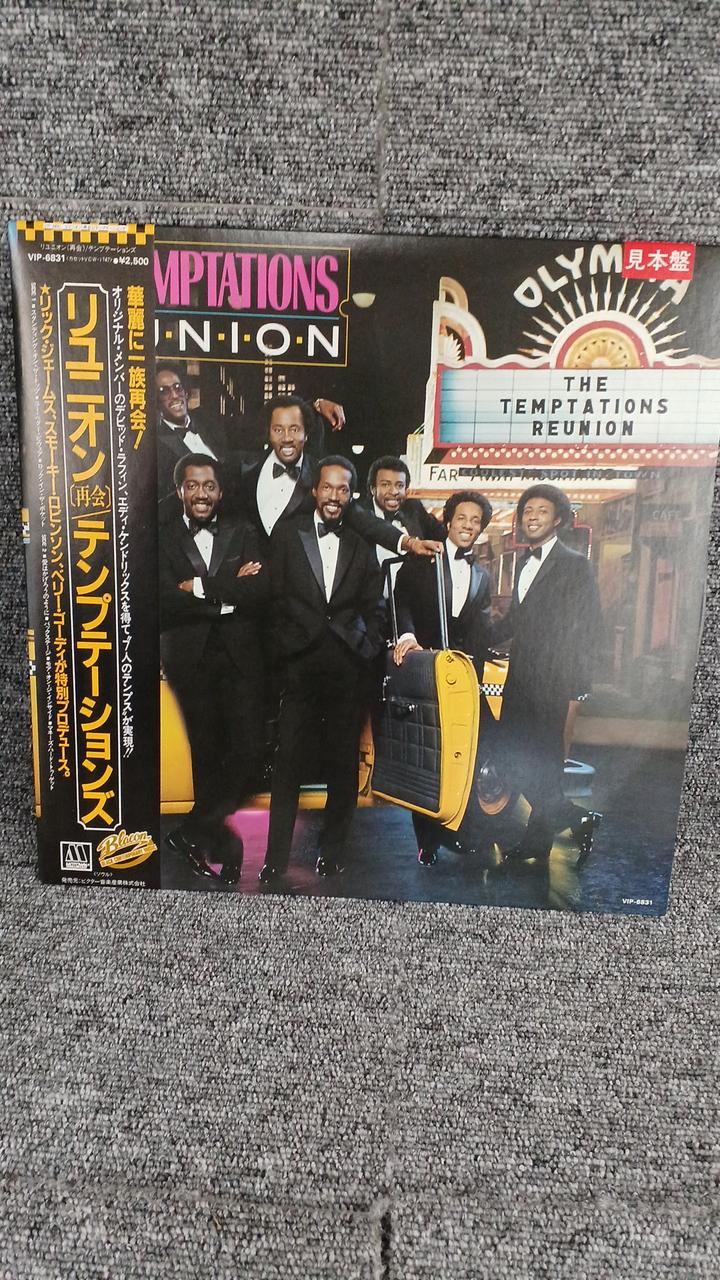 VICTOR Sample Disc Unused Record Temptations Reunion