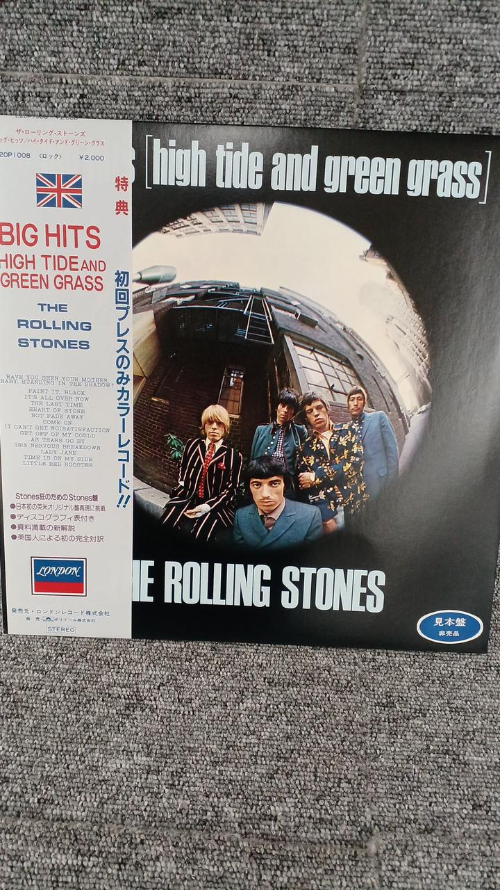 Polydor Sample Disc Unused Record THE ROLLING STONES BIG HITS