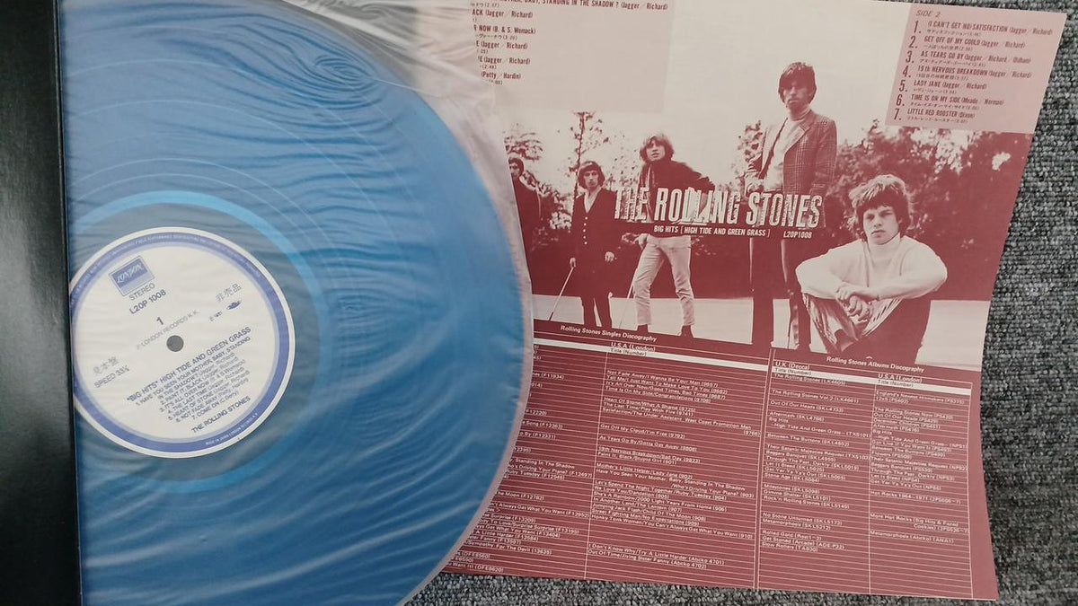 Polydor Sample Disc Unused Record THE ROLLING STONES BIG HITS
