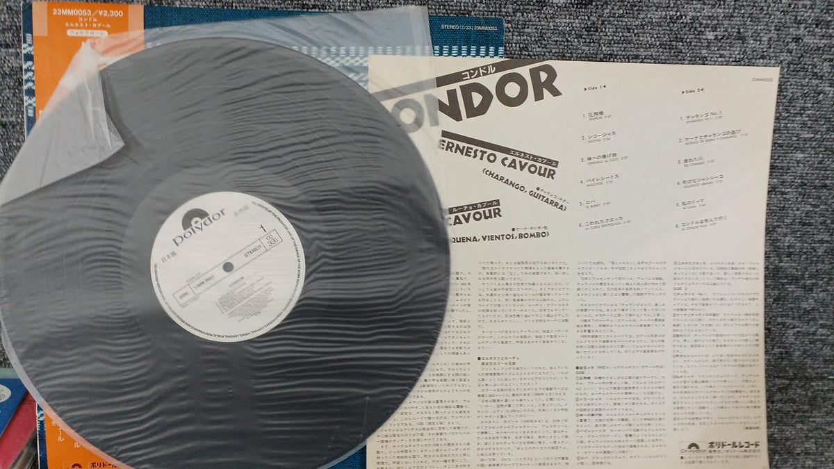 Polydor Sample Disc Unused Record Ernest Cavour Condor
