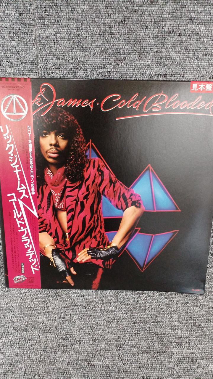 VICTOR Sample Disc Unused Record Rick James Cold Blooded