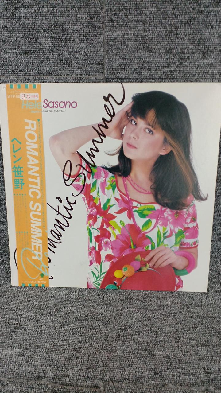 TOSHIBA EMI Sample Disc Unused Record Helen Sasano ROMANTICSUMMER