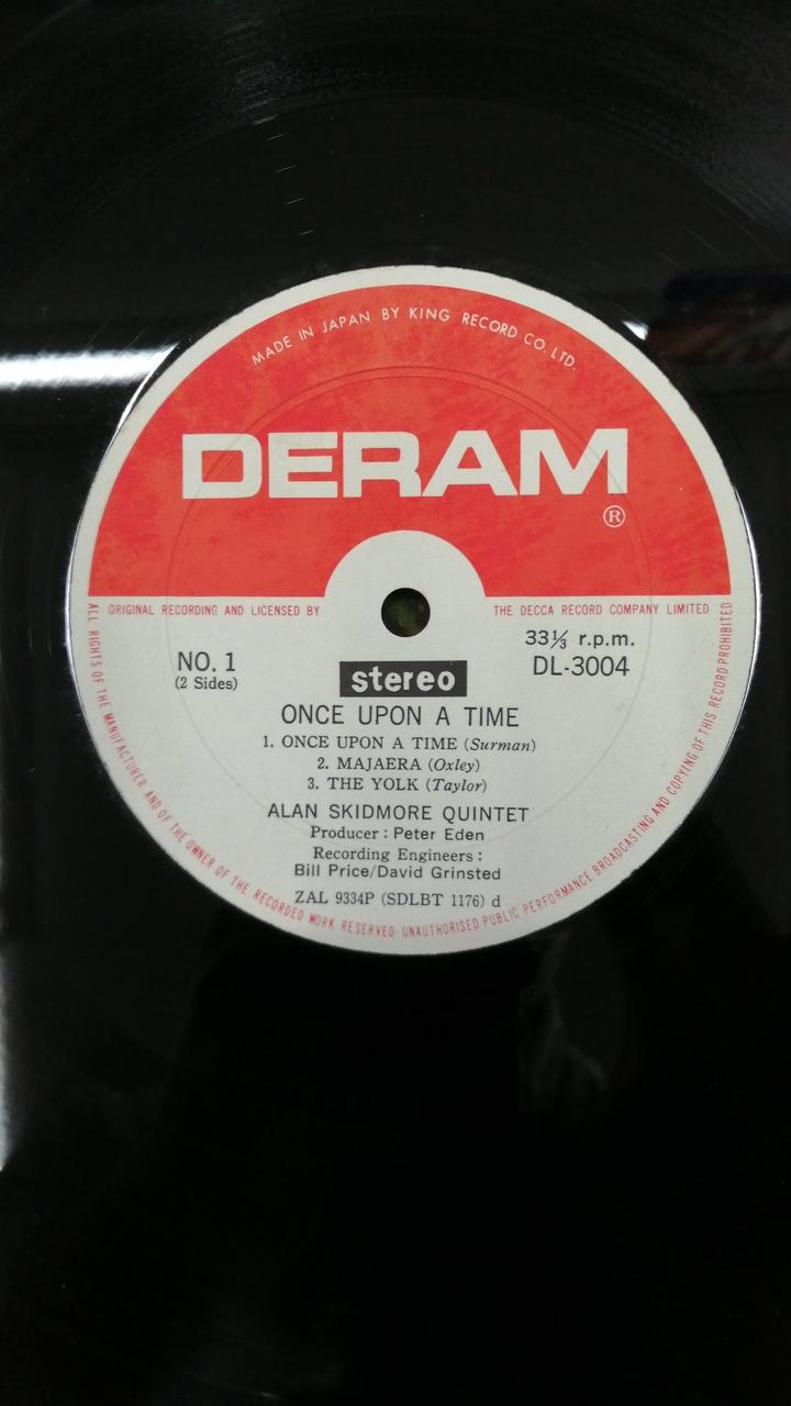 KING RECORD ALAN SKIDMORE QUINTET DL3004