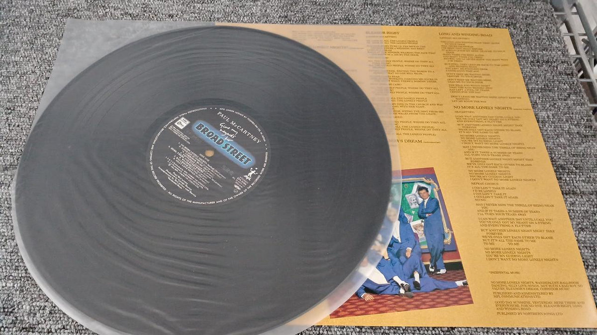 TOSHIBA EMI Sample Disc Unused Record Yaa! Broad Street
