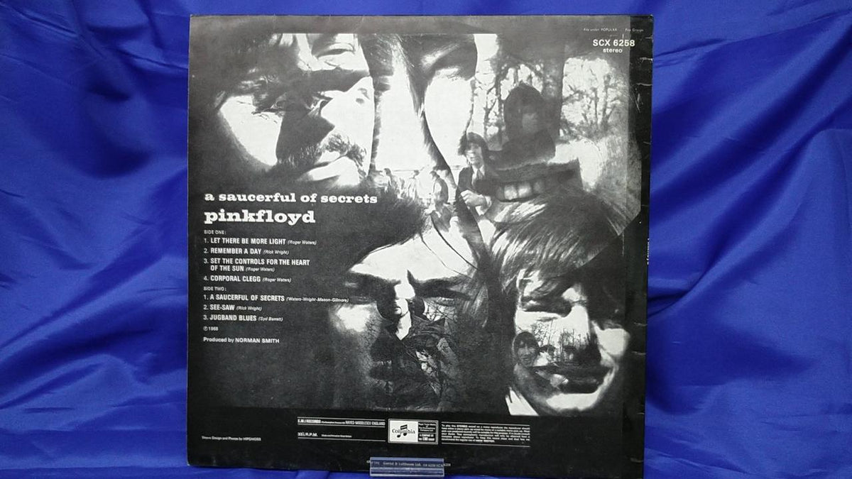 EMI Pink Floyd A Saucerful Of Secret SCX 6258