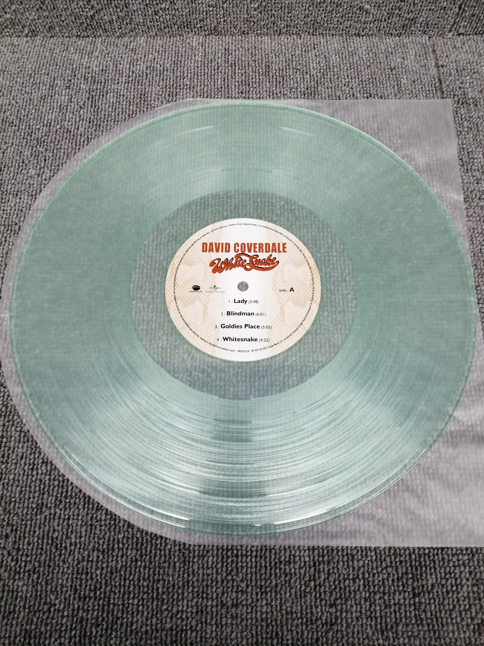 EAGLE RECORDS Vinyl Record DAVID COVERDALE/WHITE SNAKE
