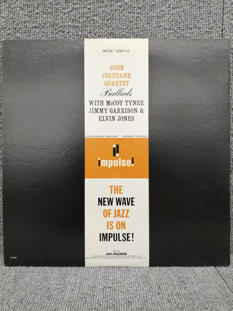 IMPULSE Vinyl Record JOHN COLTRANE QUARTET/BALLA