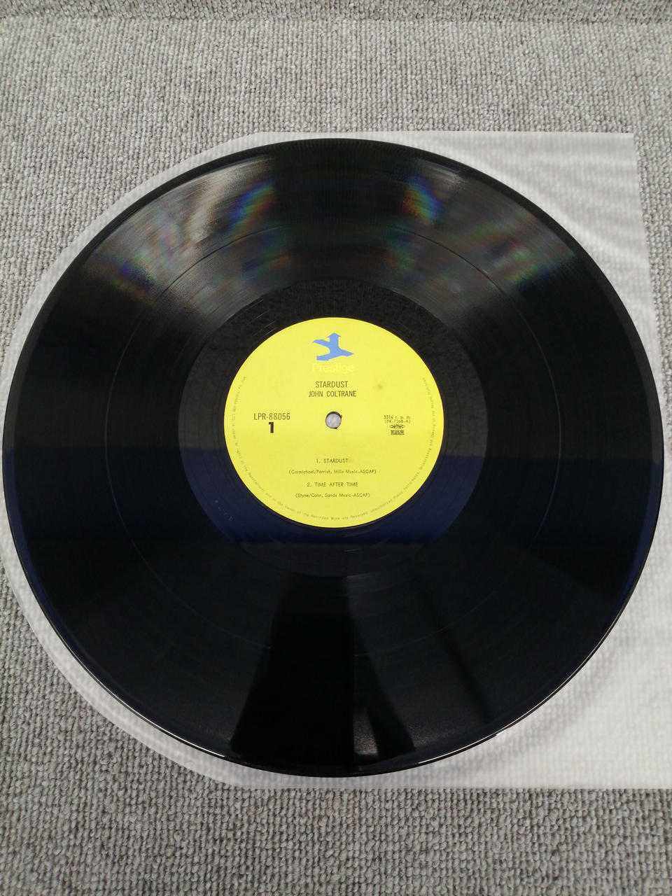 PRESTIGE Analog Record JOHN COLTRANE/STARDUST