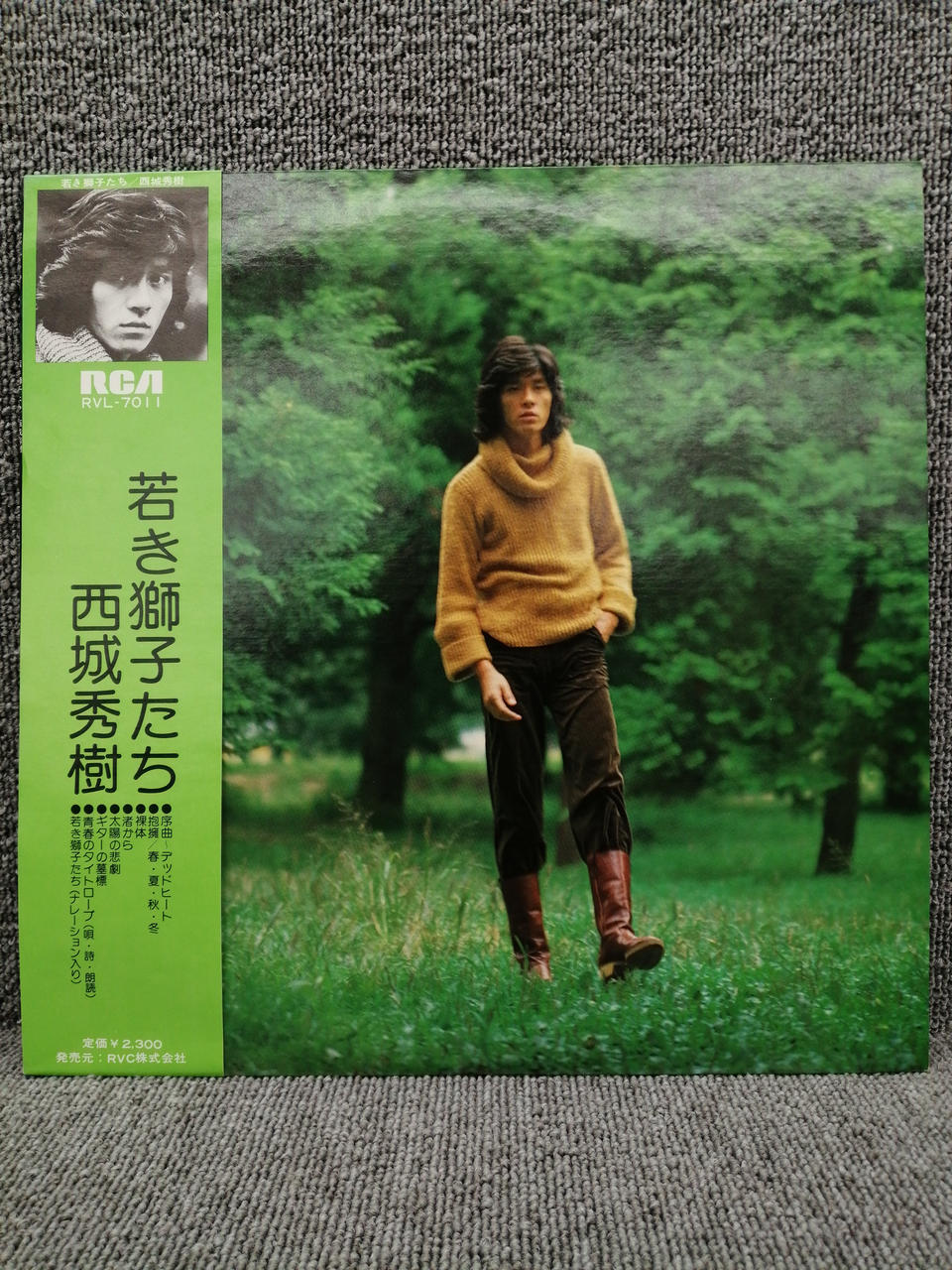 RVC Analog Record Hideki Saijo / Young Lions
