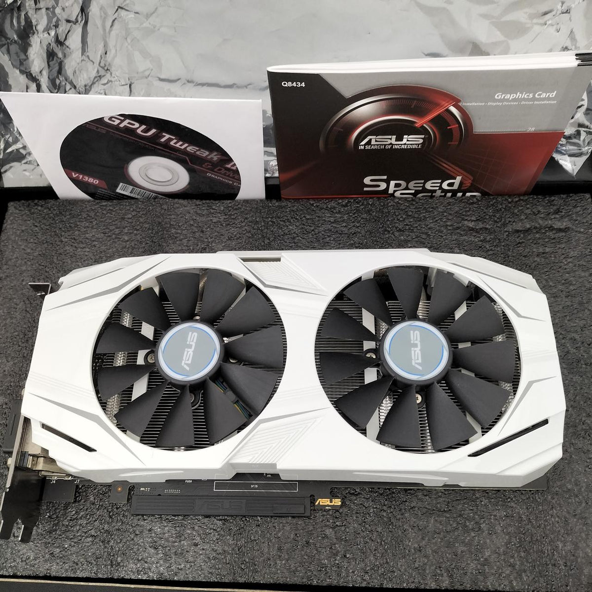 ASUS PCI-EXPRESS Bus Compatible NVIDIA Graphics Card DUAL-GTX1070-08G