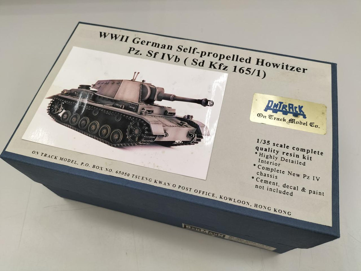 ONTRACK 1/35 Garage Kit WWII.GERMAN SELF-PROPELLED HOWIT - Banzai Thrifting | BanzaiHobby