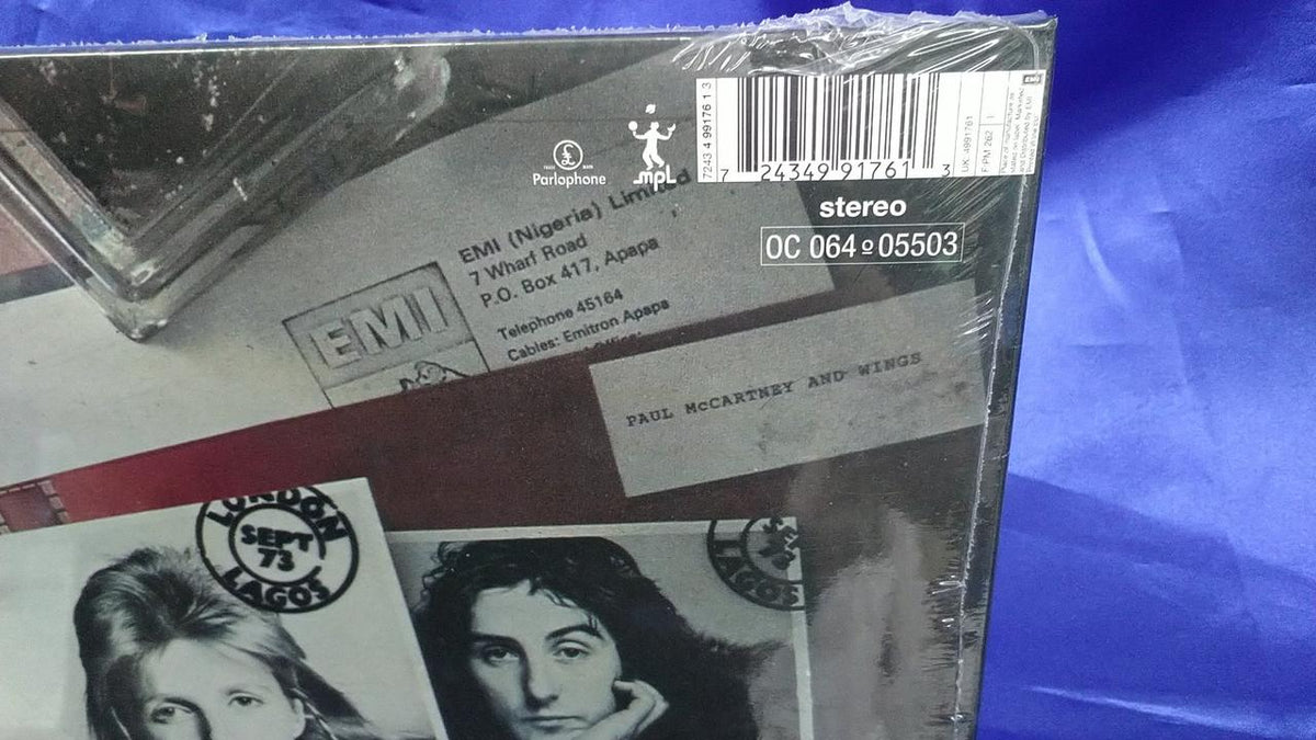 Parlophone Paul McCartney Band On The Run 7243 4 99176 1 3