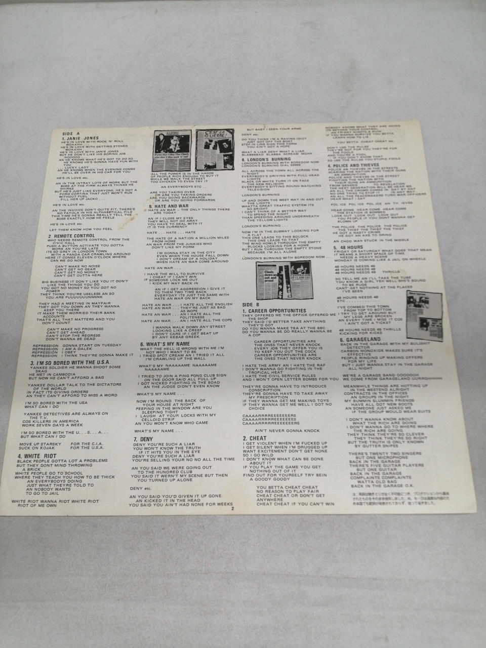 EPIC Records Western Music 25AP537