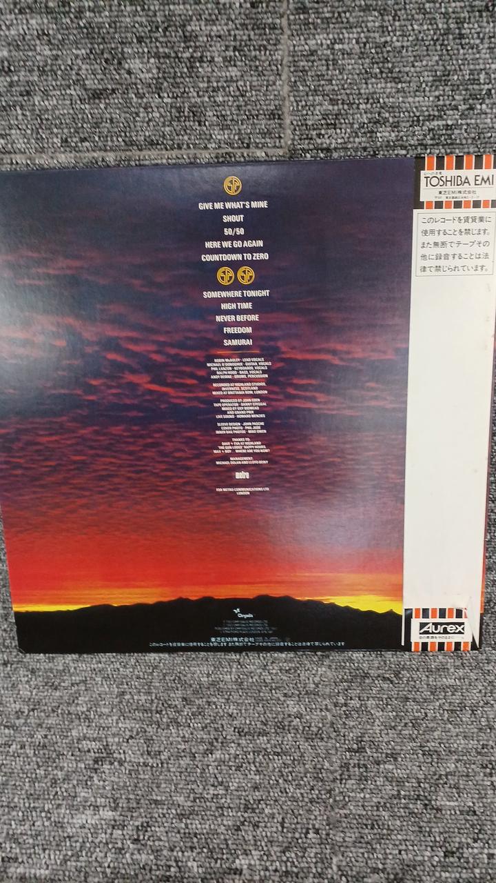 Toshiba Sample Disc Unused Record SAMURAI