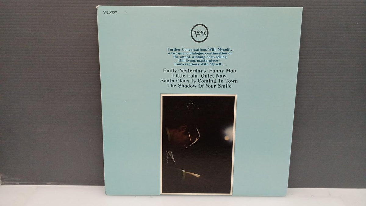 Verve JAZZ Record BILL EVANS/FURTHER CONVERSATIO