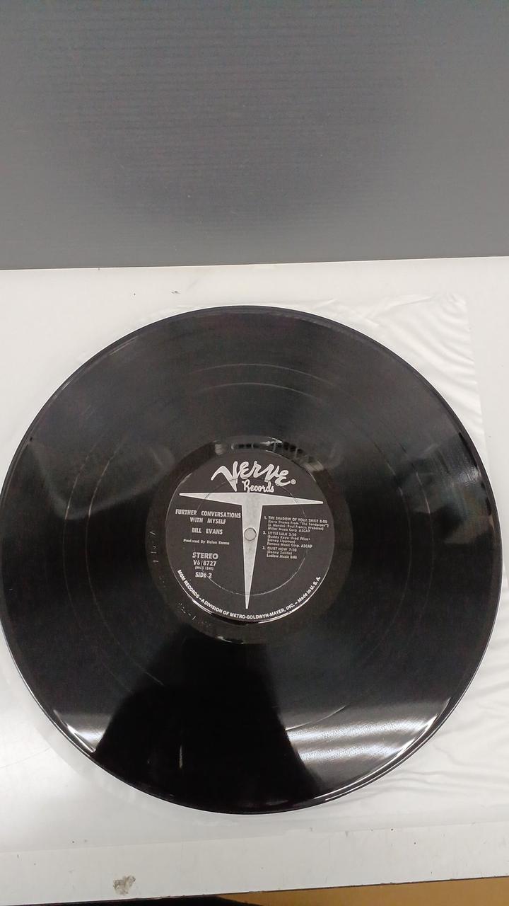 Verve JAZZ Record BILL EVANS/FURTHER CONVERSATIO