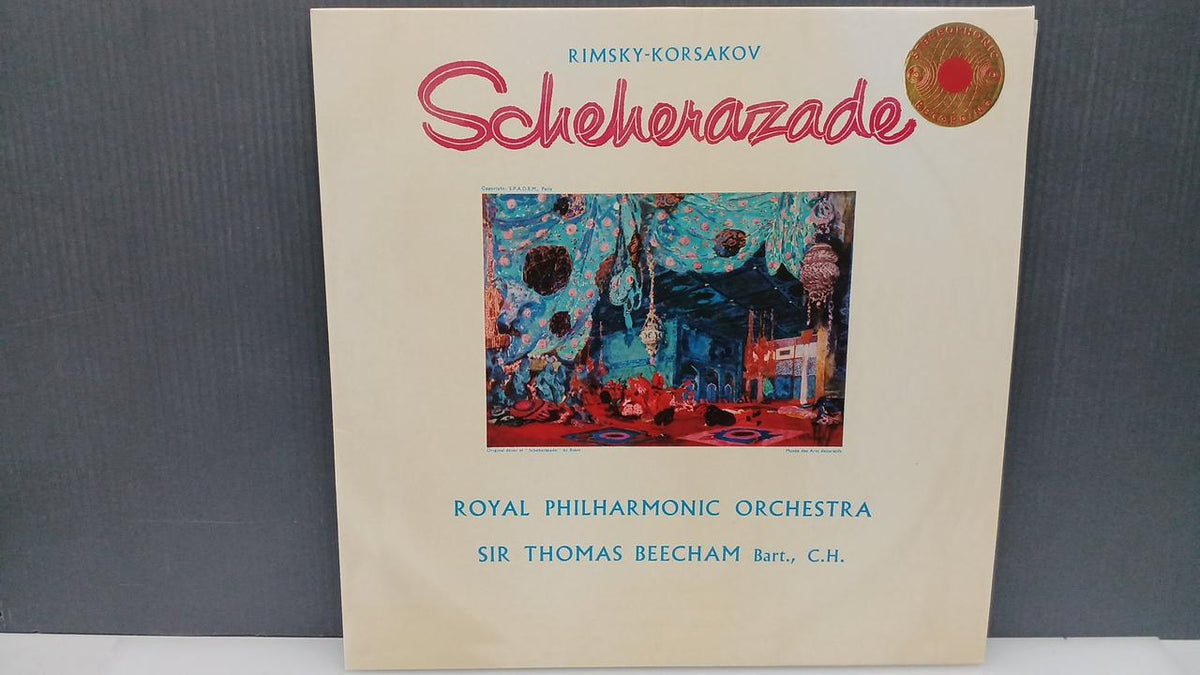 YUKIMU CLASSIC Record Beecham Rimsky=Korsakov: Scheerazade