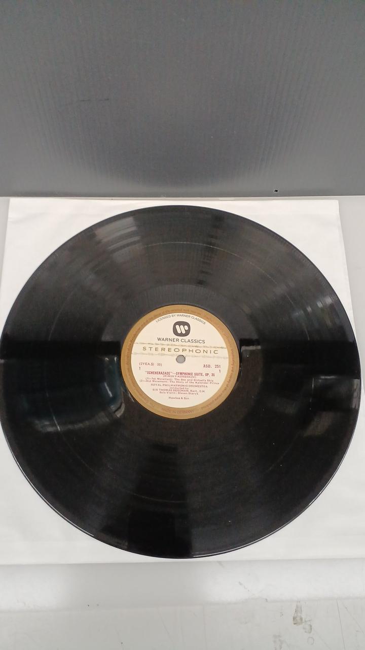 YUKIMU CLASSIC Record Beecham Rimsky=Korsakov: Scheerazade