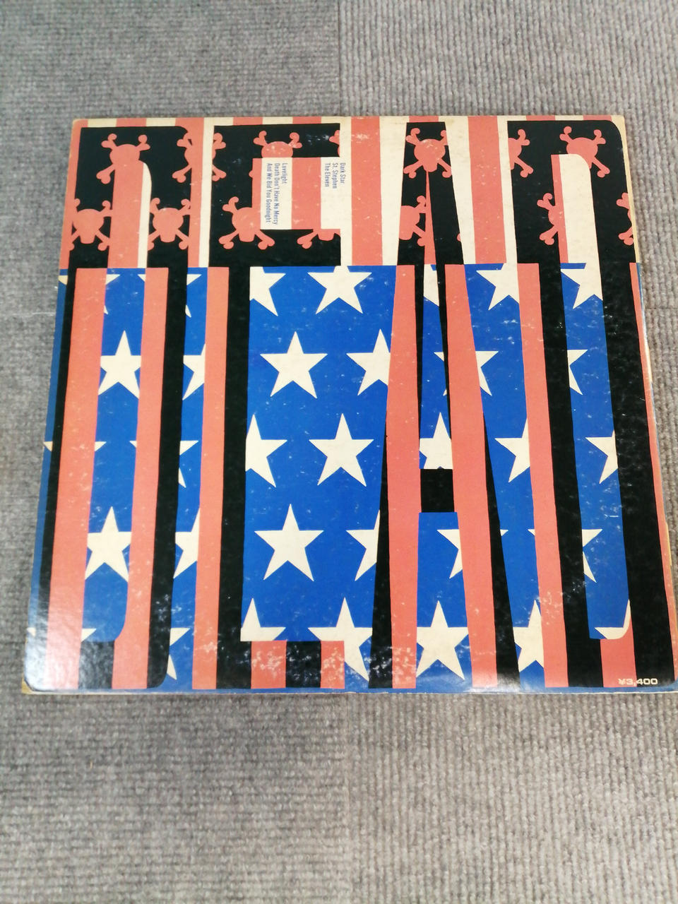 WARNER LP Western Music LIVE DEAD / THE GRATEFUL DEAD