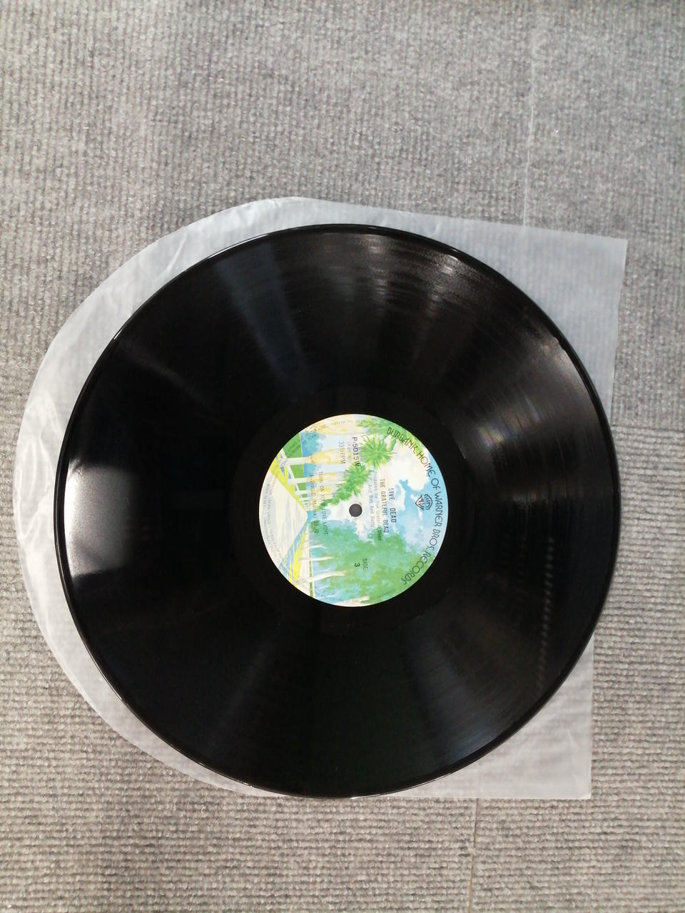 WARNER LP Western Music LIVE DEAD / THE GRATEFUL DEAD