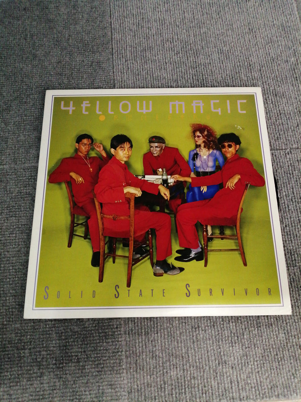 ALFA LP Japanese Music SOLID STATE SURVIVOR