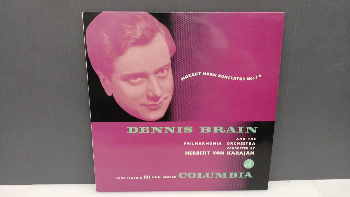 COLUMBIA CLASSIC Records Brain, Karajan's Mozart/Horn Concerto Collection