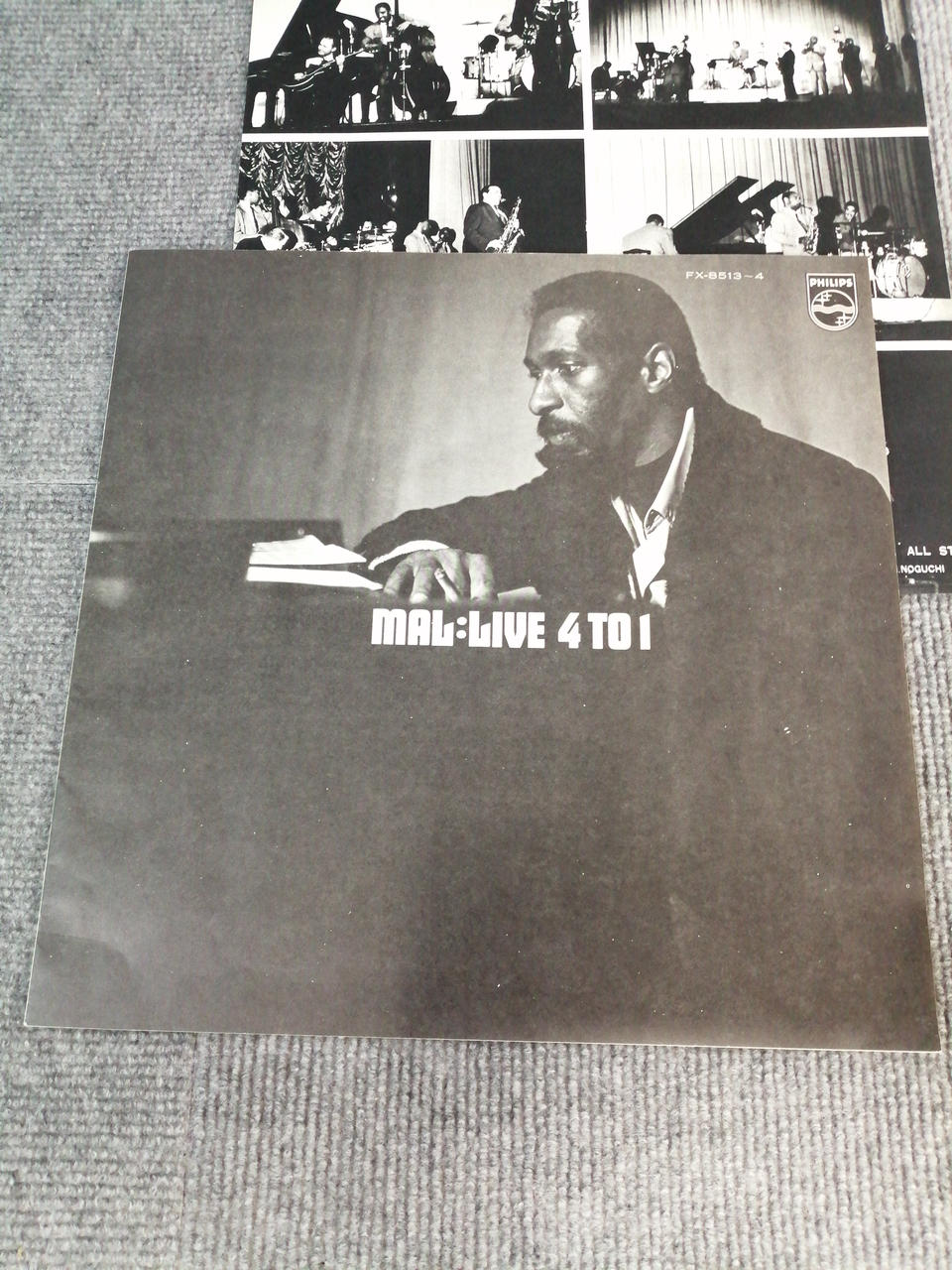 PHILIPS EP Record JAZZ/FUSION MAL:LIVE 4TO1