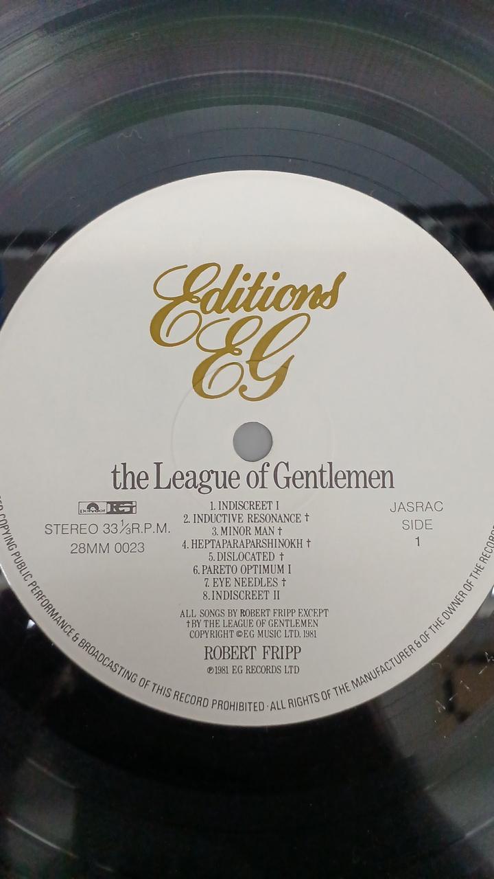 Polydor Records Record: League of Gentlemen
