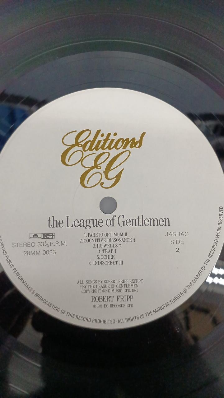Polydor Records Record: League of Gentlemen