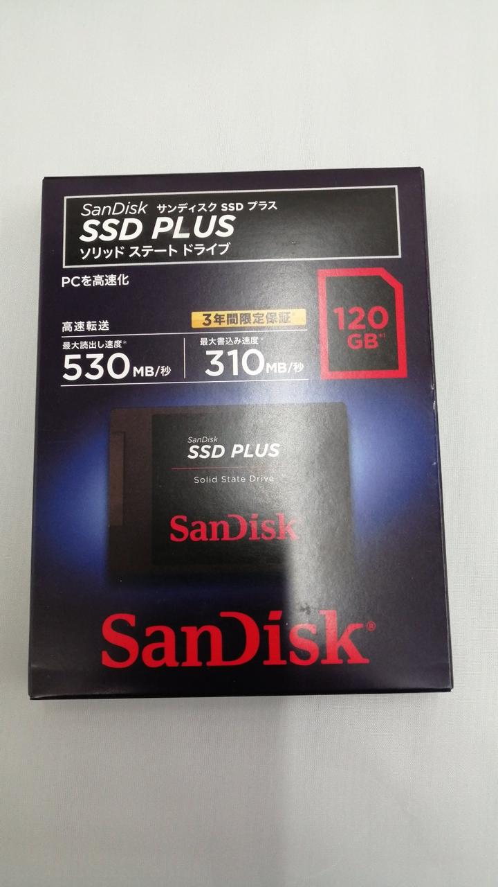 SanDisk SSD PLUS SDSSDA-120G-J27
