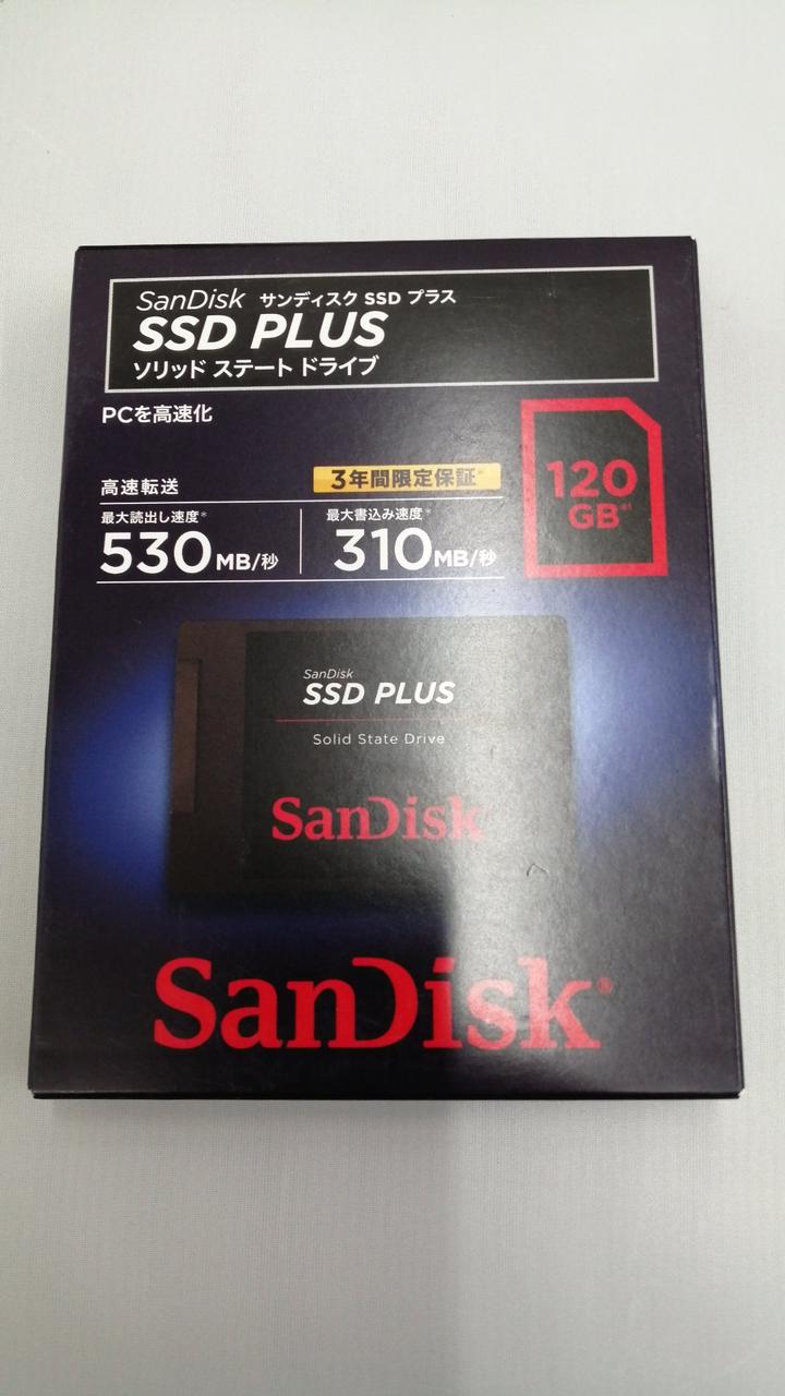 SanDisk SSD PLUS SDSSDA-120G-J27