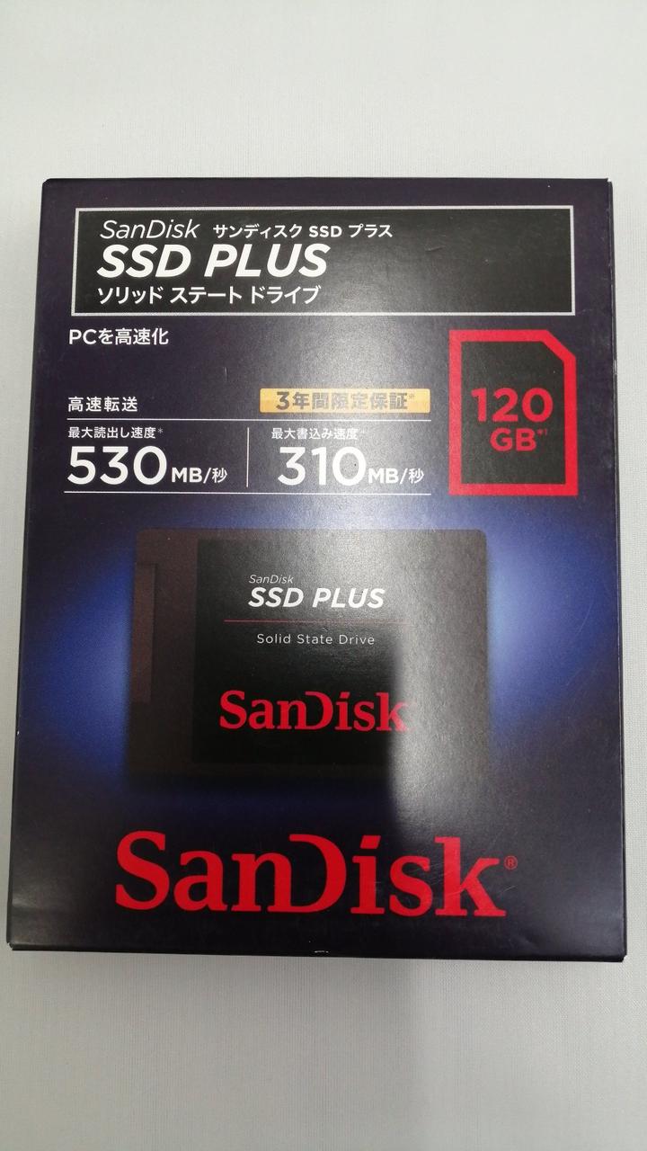 SanDisk SSD PLUS SDSSDA-120G-J27