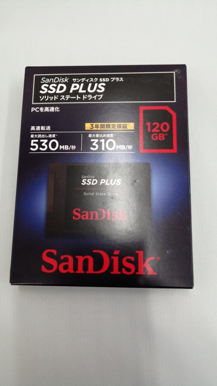 SanDisk SSD PLUS SDSSDA-120G-J27