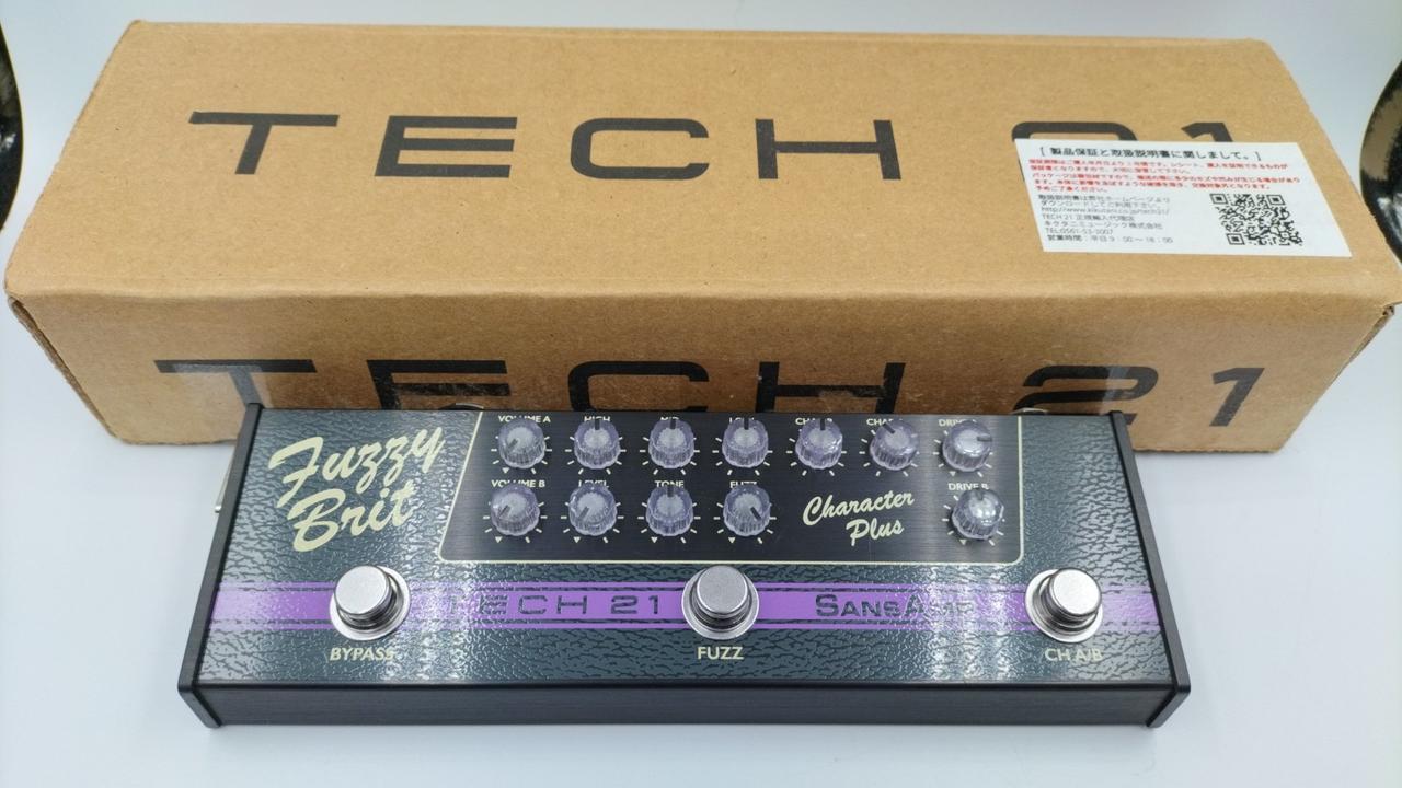 TECH21 Effects pedal: Fuzzy Brit – BanzaiHobby