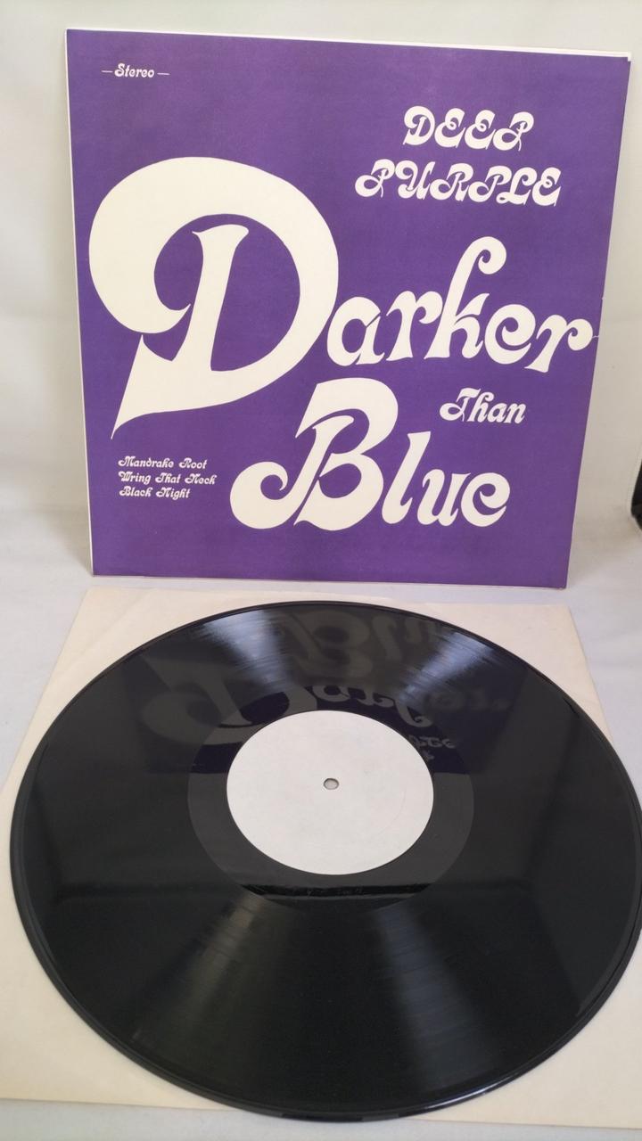 N/B Record DEEP PURPLE/DARKER THAN BLUE