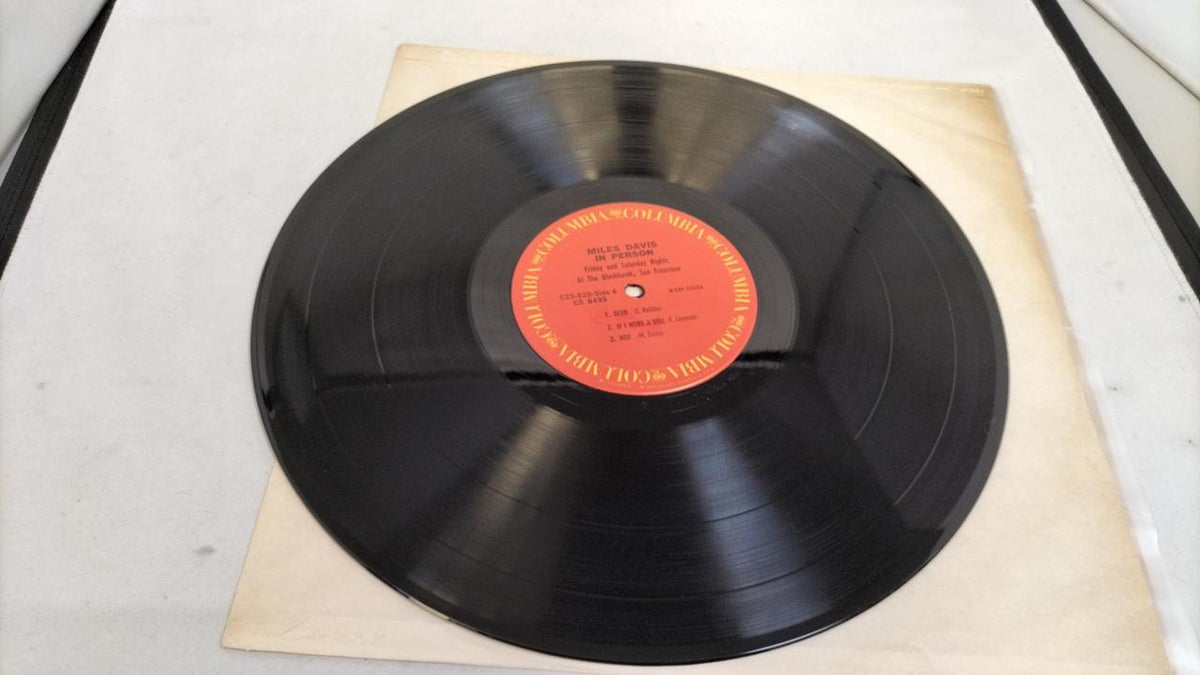 Colombia Record MILES DAVIS/IN PERSON FRIDAY A