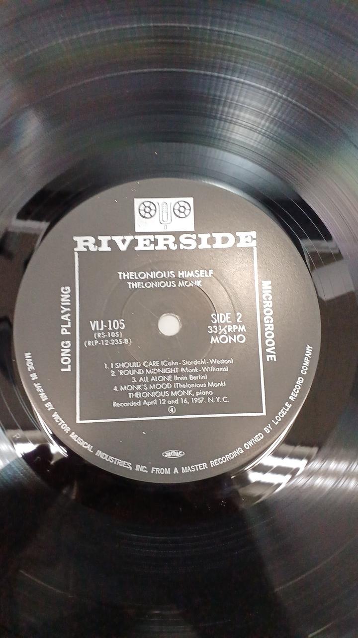 RIVERSIDE Record: Thelonious Himself