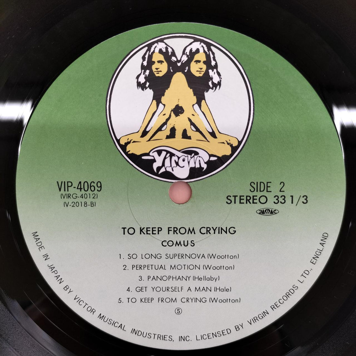 Victor Music Industry Co., Ltd. LP Software VIP 4069
