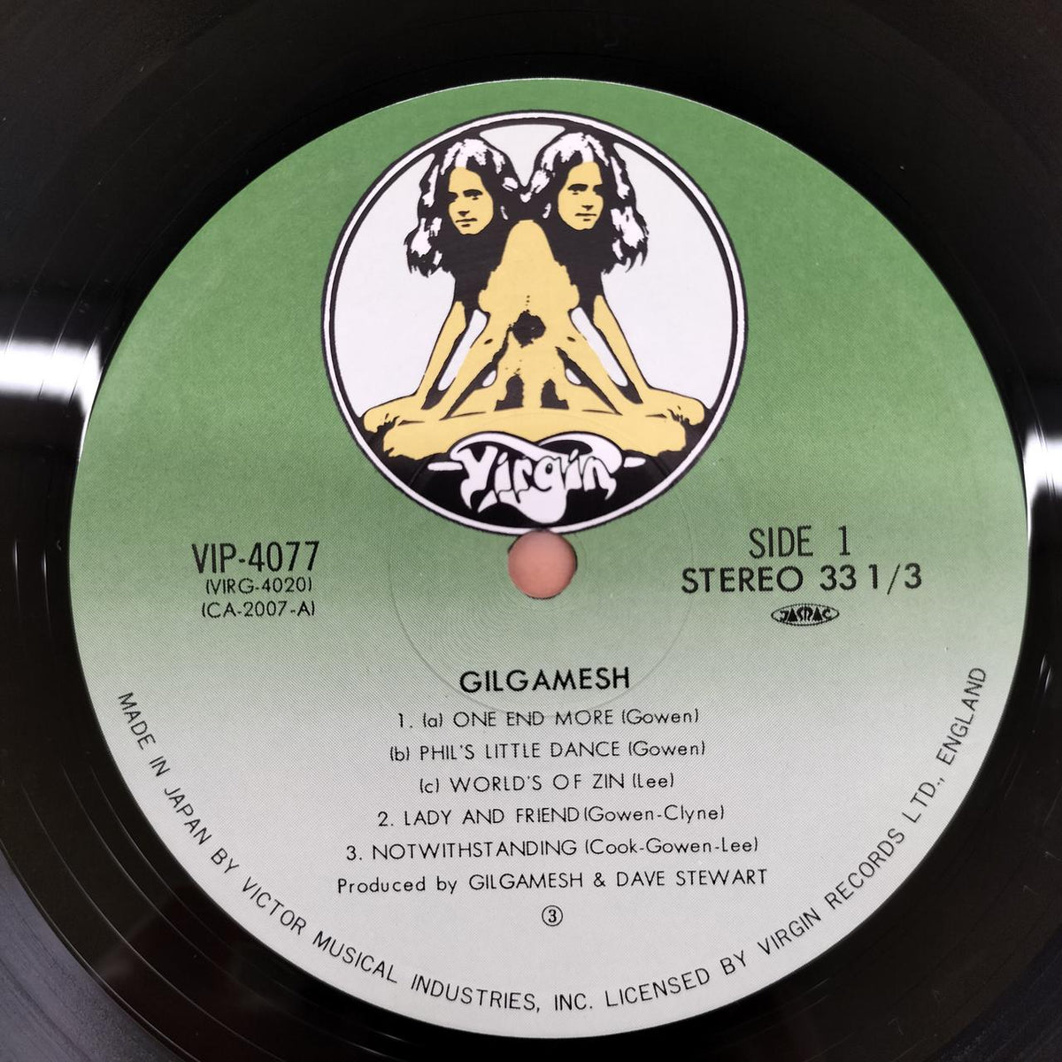 Victor Music Industry Co., Ltd. LP Software VIP 4077