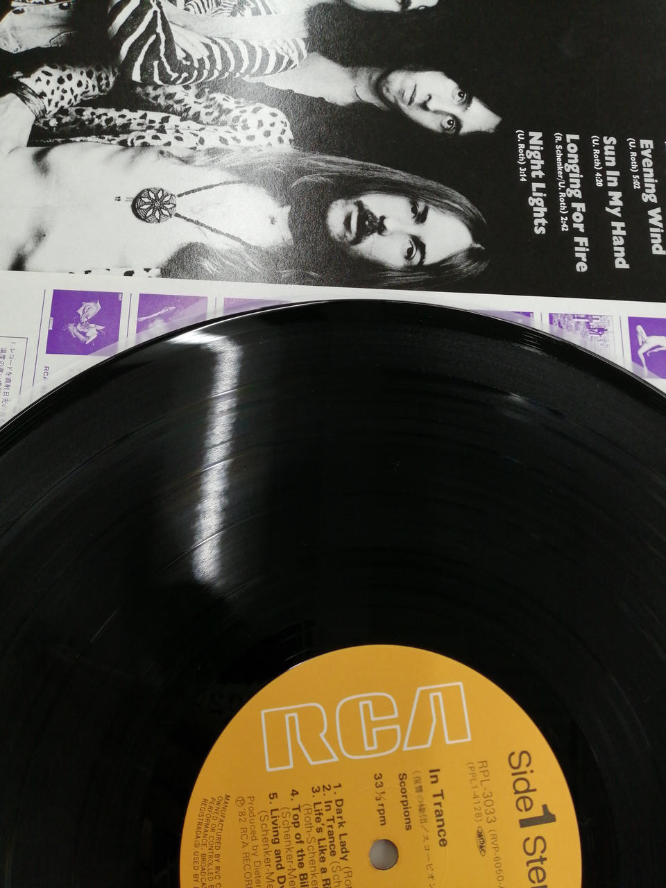 RCA Record: Scorpions / The Scorpions of Vengeance