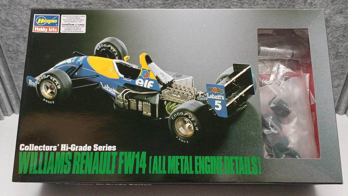 HASEGAWA 1/24 Williams Renault FW14 Collector's High Grade Series - Banzai Thrifting | BanzaiHobby