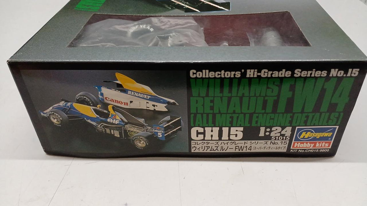 HASEGAWA 1/24 Williams Renault FW14 Collector's High Grade Series - Banzai Thrifting | BanzaiHobby