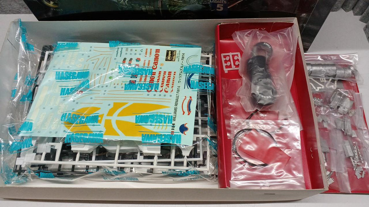 HASEGAWA 1/24 Williams Renault FW14 Collector's High Grade Series - Banzai Thrifting | BanzaiHobby