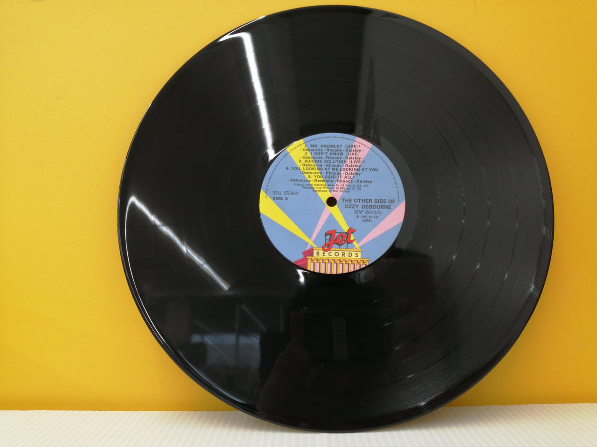 JET RECORDS THE OTHER SIDE OF OZZY OSBOURN 28AP2982
