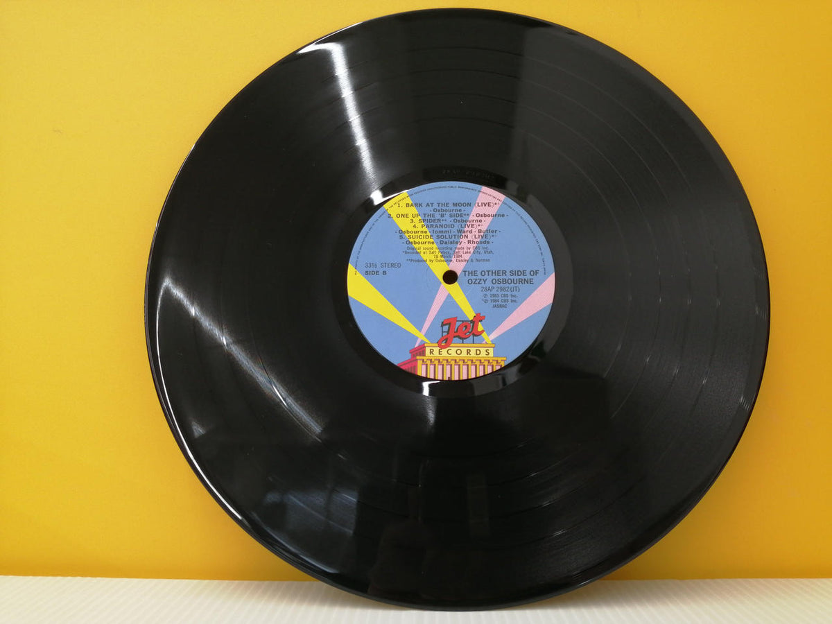 JET RECORDS THE OTHER SIDE OF OZZY OSBOURN 28AP2982