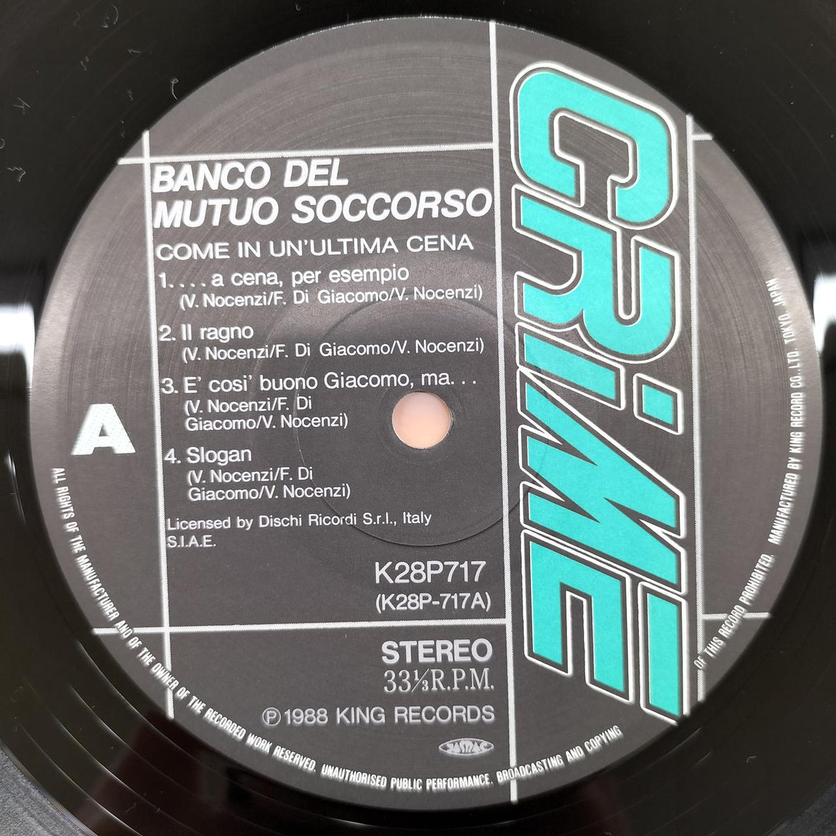 KING RECORDS LP Software K28P-717