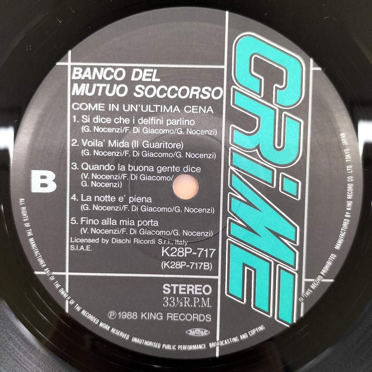KING RECORDS LP Software K28P-717